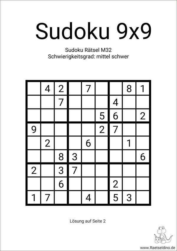 symmetrisches Sudoku