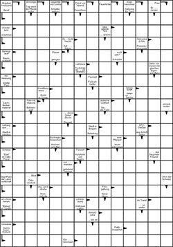 Kreuzworträtsel kostenlos ausdrucken | Raetseldino.de